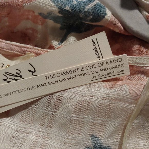 NWT Lovestich floral boho wrap with autumn colors amd slip dress Medium - Picture 16 of 16